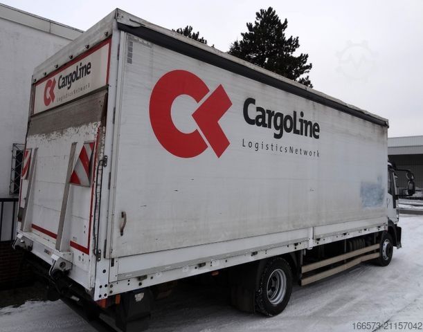 Flatbed truck with tarp IVECO Eurocargo 120E25 BL AC