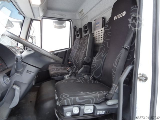 Flatbed truck with tarp IVECO Eurocargo 120E25 BL AC
