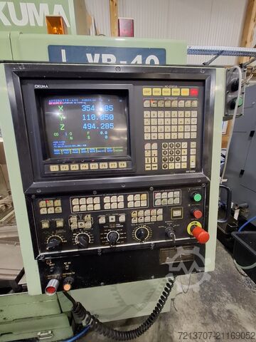Vertikalt bearbejdningscenter Okuma keine DMG Mori VR40