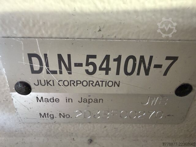 Macchina da cucire (LOTTO di 4) JUKI DLN-5410N-7