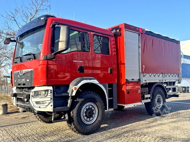 Brandweerwagen MAN TGM 13.290 Gerätewagen Logistik 4x4 GW-L