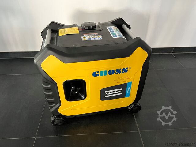 Generator set 3 kVA immediately from stock Atlas Copco P 3500i AP S5 50Hz 230V