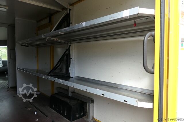 Vrachtwagen met bakwagen mercedes-benz SPRINTER 310 CDI MAXI EURO-5 KOFFER DURCHGANG REGALE KAMERA