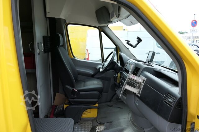 Vrachtwagen met bakwagen mercedes-benz SPRINTER 310 CDI MAXI EURO-5 KOFFER DURCHGANG REGALE KAMERA