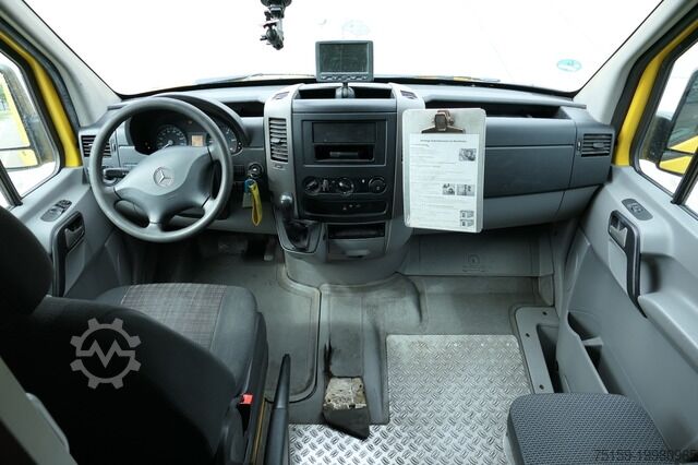 Vrachtwagen met bakwagen mercedes-benz SPRINTER 310 CDI MAXI EURO-5 KOFFER DURCHGANG REGALE KAMERA
