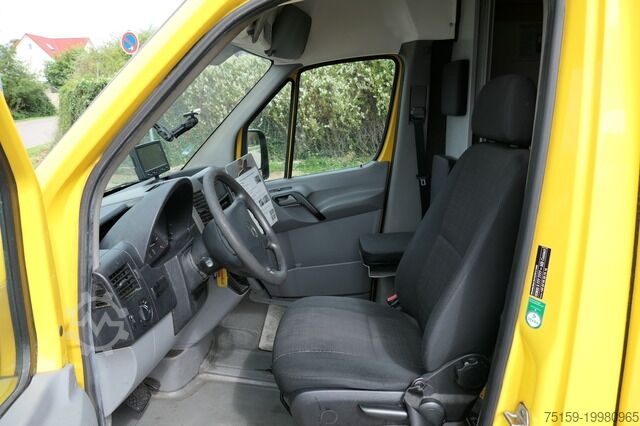 Vrachtwagen met bakwagen mercedes-benz SPRINTER 310 CDI MAXI EURO-5 KOFFER DURCHGANG REGALE KAMERA