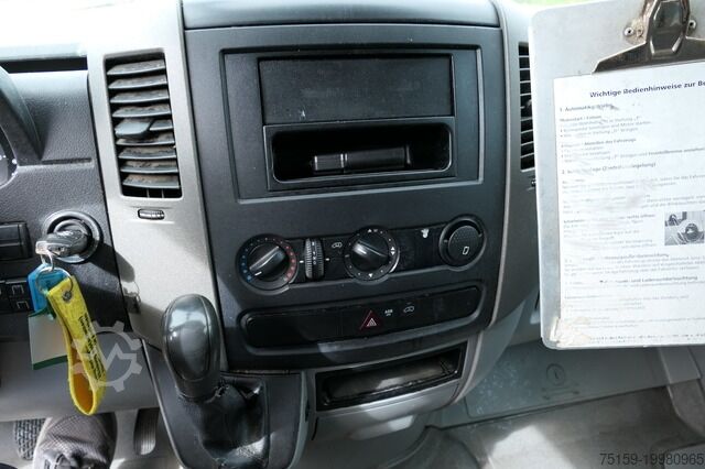 Vrachtwagen met bakwagen mercedes-benz SPRINTER 310 CDI MAXI EURO-5 KOFFER DURCHGANG REGALE KAMERA