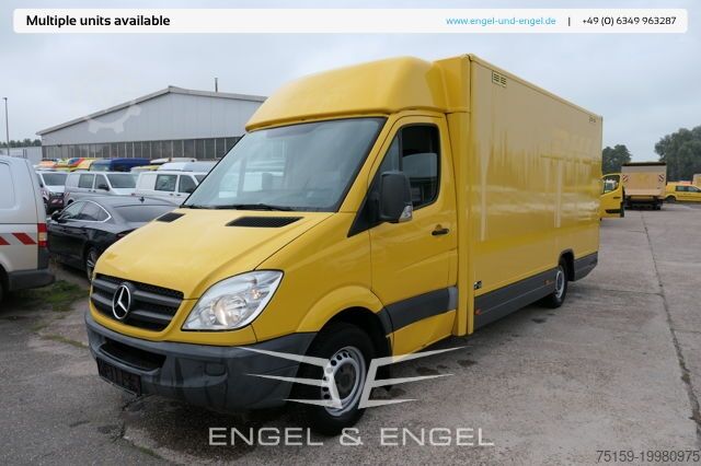Vrachtwagen met bakwagen mercedes-benz SPRINTER 310 CDI MAXI EURO-5 KOFFER REGALE KAMERA DURCHGANG