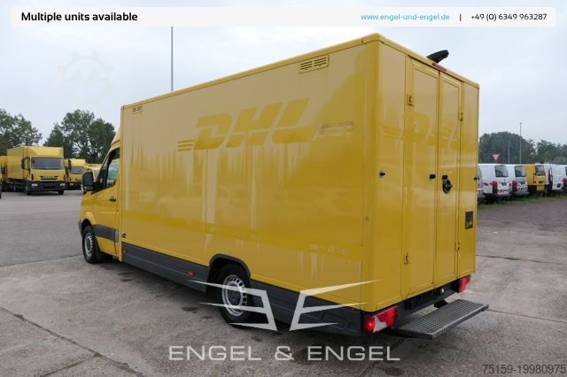 Vrachtwagen met bakwagen mercedes-benz SPRINTER 310 CDI MAXI EURO-5 KOFFER REGALE KAMERA DURCHGANG