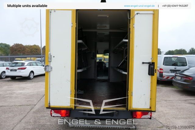 Vrachtwagen met bakwagen mercedes-benz SPRINTER 310 CDI MAXI EURO-5 KOFFER REGALE KAMERA DURCHGANG