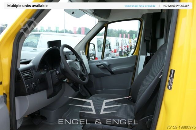 Vrachtwagen met bakwagen mercedes-benz SPRINTER 310 CDI MAXI EURO-5 KOFFER REGALE KAMERA DURCHGANG