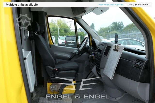 Vrachtwagen met bakwagen mercedes-benz SPRINTER 310 CDI MAXI EURO-5 KOFFER REGALE KAMERA DURCHGANG