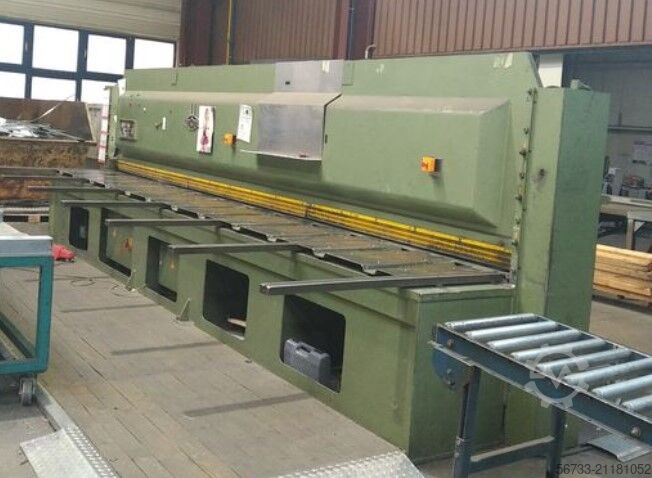 Hidraulikus guillotine olló EHT 6500 x 4 mm