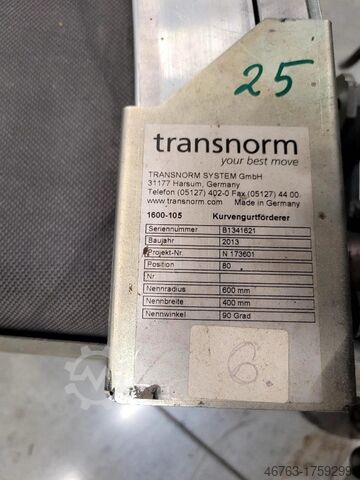 Pokretna traka Transnorm 1600-105
