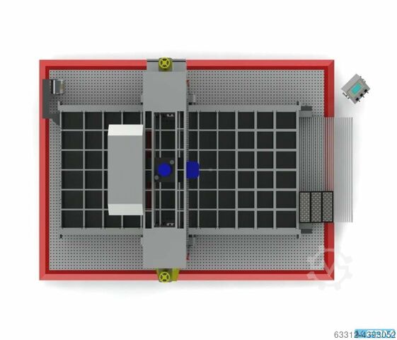 Straightening pers - dubbele kolom Hidralmac 400T Portal-Richtpresse