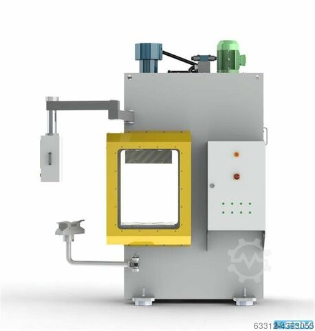 Hydraulisk presse med én søjle Calende Einständerpresse 63 Tonnen