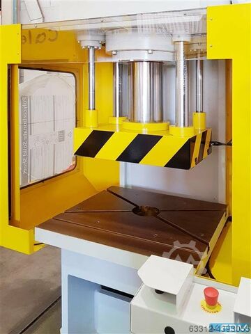 Hydraulisk presse med én søjle Calende Einständerpresse 63 Tonnen