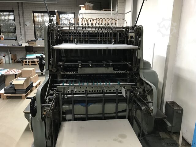 Stopfenpresse mit Bogenvorschub Nebiolo Saturnia 65x95 cm