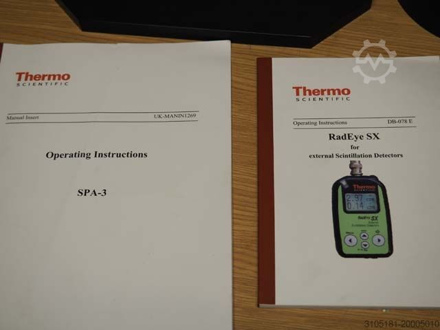 Radiation Meter Set Thermo Fisher Scientific SPA-3