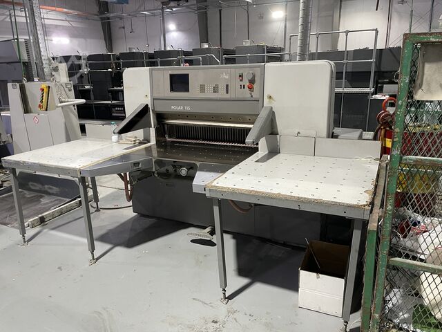 Polar guillotine 115 E (2001) Polar 115 E