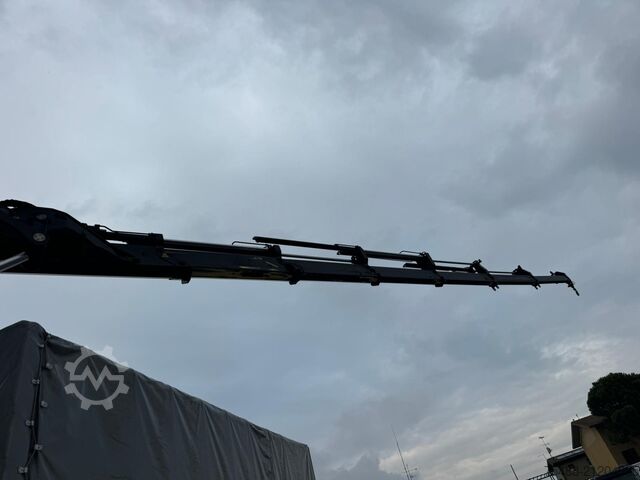 Drop side body with HIAB XS 322-6 crane Renault T 380