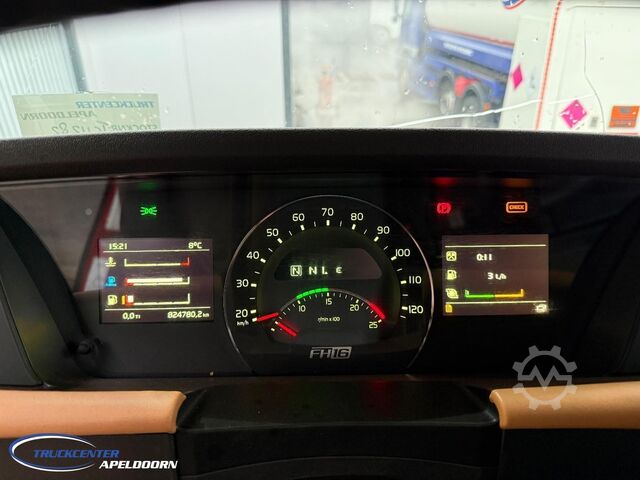 Platte bak Volvo FH 16 - 650 8x4 Reductie assen, Kesla 2112T