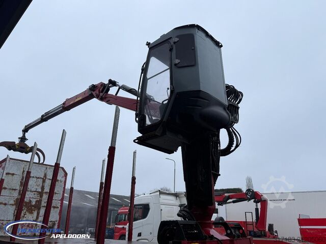 Platte bak Volvo FH 16 - 650 8x4 Reductie assen, Kesla 2112T