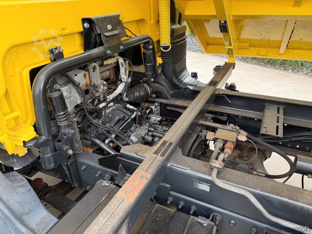 Trostrani kiper kombi MAN TGM 8.180 Kipper KRAN Greifer