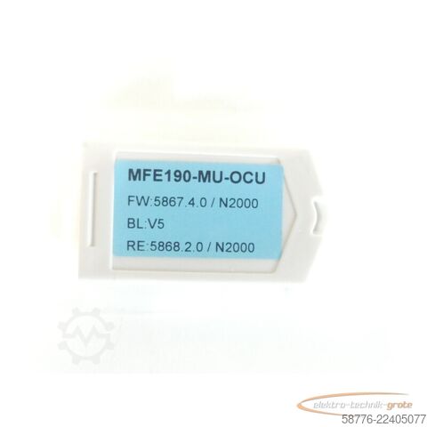 Component ABB MFE190-04UN-06A0-2 Servoumrichter SN W182260083