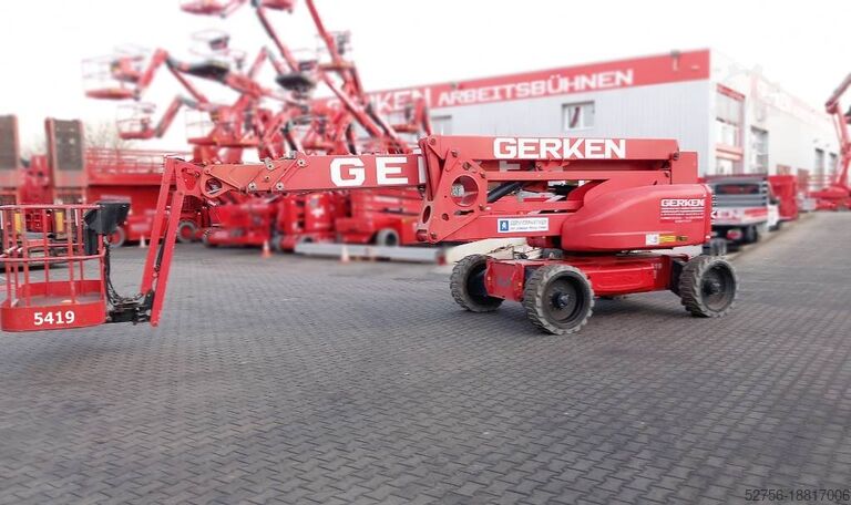 Scharnierende telescopische hoogwerker Niftylift HR 28