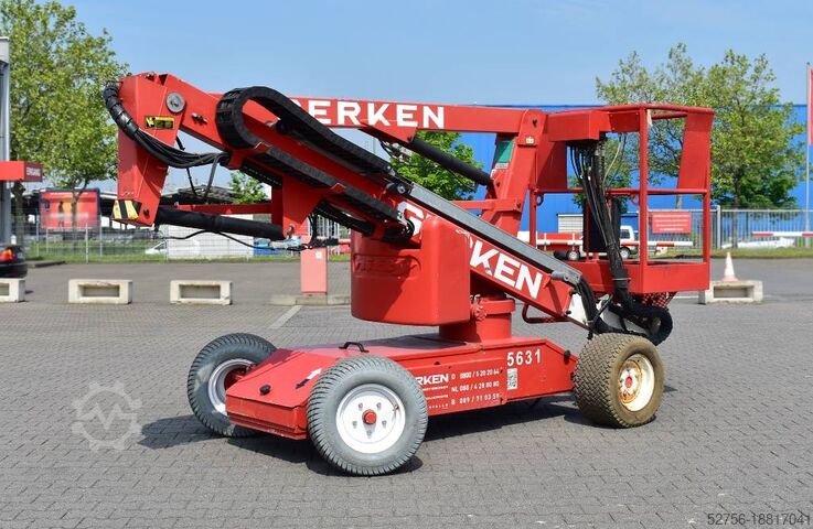 Scharnierende telescopische hoogwerker Niftylift HR 12 N E