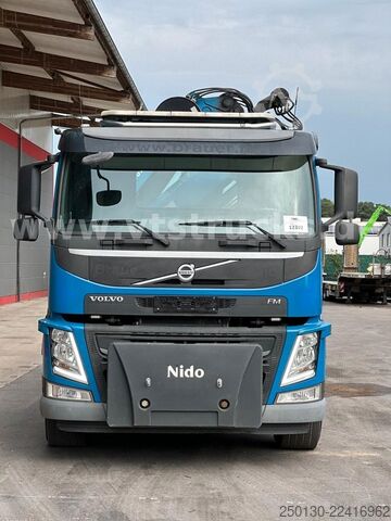 Kanca kasalı yük kamyonu (roll-off) VOLVO FM 410 8x4 BL Tridem VDL & ATLAS 206.3E LK *10 m