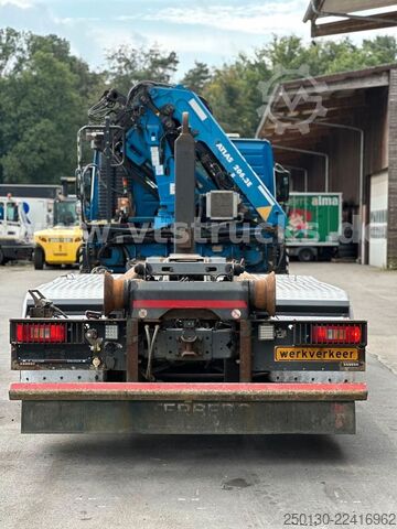 Kanca kasalı yük kamyonu (roll-off) VOLVO FM 410 8x4 BL Tridem VDL & ATLAS 206.3E LK *10 m