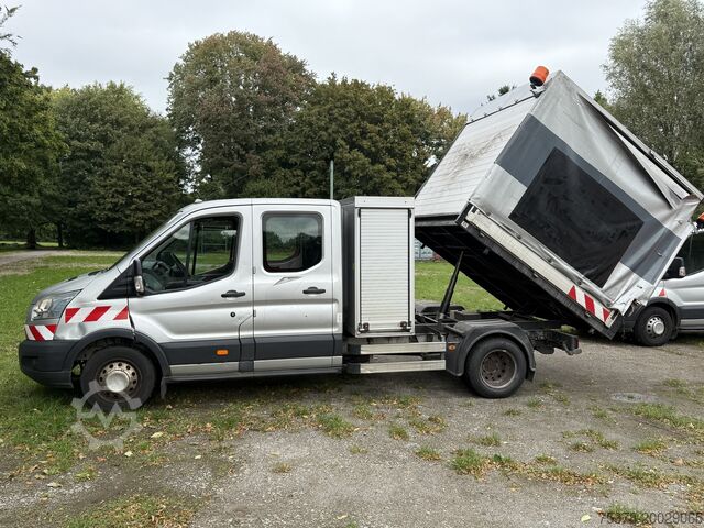 Transportér se sklápěčem Ford Transit Kipper aus 1.Hand+Klima+AHK+EU5