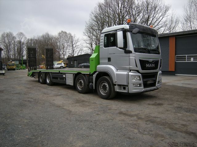 Wrecker MAN MAN 35.400, Zanner Plateau, Rampen, Winde