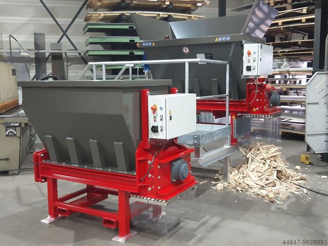 Trituradora de paletas de madera LUMAGO D.S.C. Dutch Shredder Company PYTHON 1300