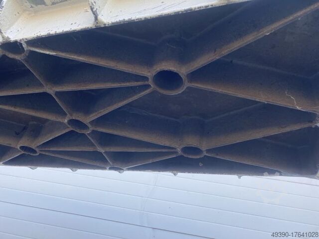 Richt- und Schweißplatte Stahlguß-Grauguß stark verrippt , ehemalige Anreißplatte und Messplatte, sc 2000x1000