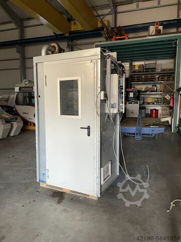 Τοίχος αναρρόφησης ομίχλης χρώματος με ψεκαστήρα unbekannt