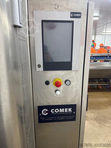 Pionowa maszyna do formowania, napełniania i zgrzewania woreczków Comek Automatic Packaging Solutions VPB 330 EVO