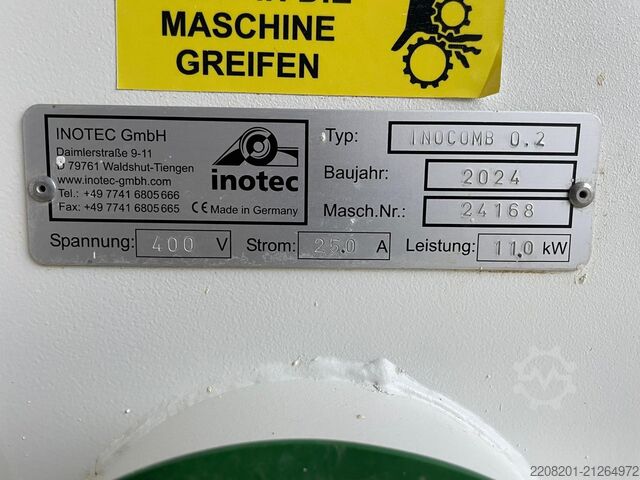 Mobile concrete mixing plant Inotec Inocomb cabrio