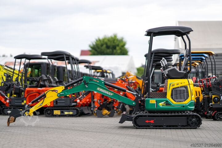 Mini excavator HAPPY 3-cylinder Kingway HAPPY