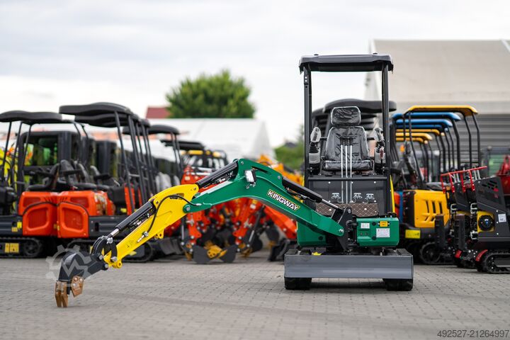 Mini excavator HAPPY 3-cylinder Kingway HAPPY