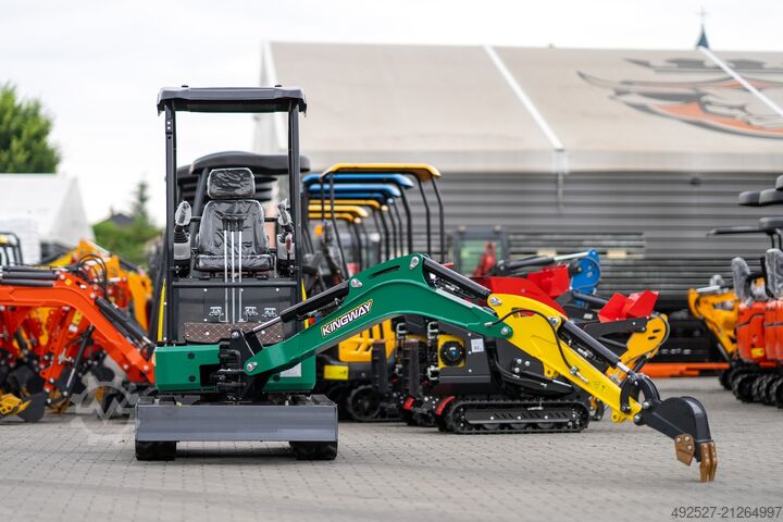 Mini excavator HAPPY 3-cylinder Kingway HAPPY