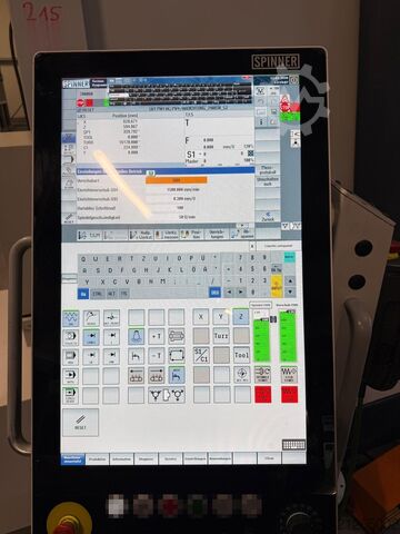 Universal machining center Spinner TC800L 110MCY