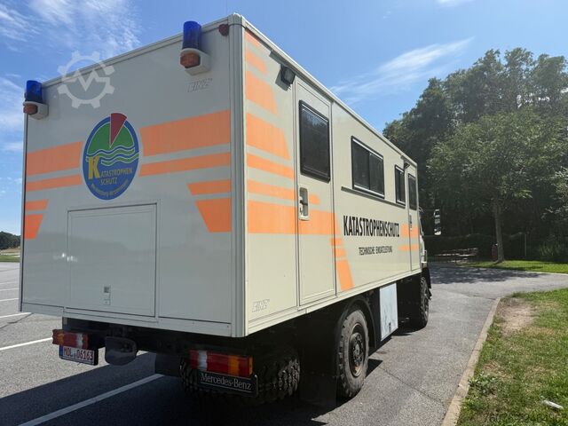Caravan/camper MERCEDES-BENZ MB 917 A 4x4 Allrad Koffer 6m Klima Heizung