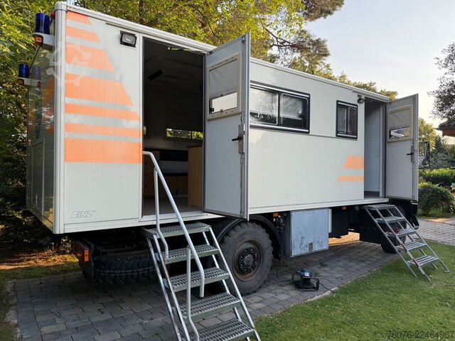Caravan/camper MERCEDES-BENZ MB 917 A 4x4 Allrad Koffer 6m Klima Heizung