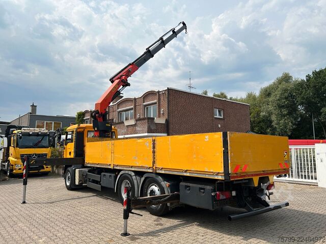 Truck mounted crane MAN 26.310 TGA Pritsche + PK29002 Kran 6x2