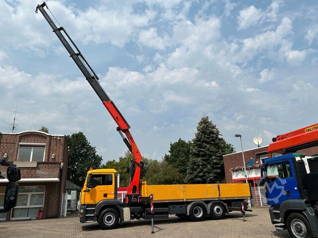 Truck mounted crane MAN 26.310 TGA Pritsche + PK29002 Kran 6x2