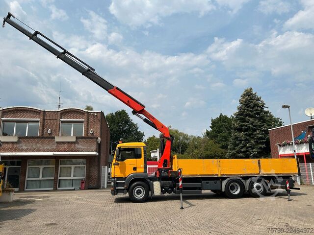 Truck mounted crane MAN 26.310 TGA Pritsche + PK29002 Kran 6x2