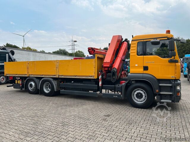 Truck mounted crane MAN 26.310 TGA Pritsche + PK29002 Kran 6x2